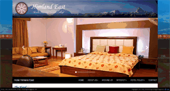 Desktop Screenshot of hotelhimlandeast.com